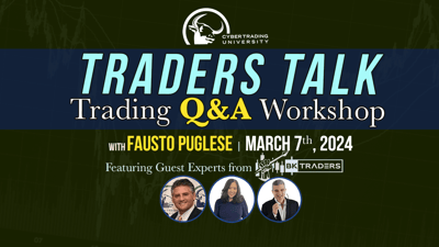 Traders Talk with Fausto Pugliese featuring Kathy Lien and Boris Schlossberg from BK Traders